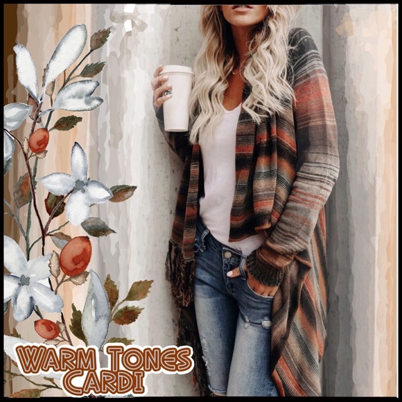 Warm Tones Cardi - Picture 2 of 5